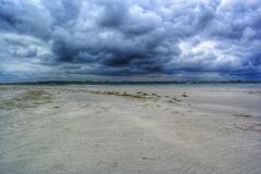 bleu sur sable