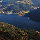 Bleu vue du ciel LAC GERARDMER