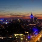 Blich auf den Michel von der Nikolaikirche