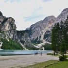 Blick (2) auf den Pragser Wildsee