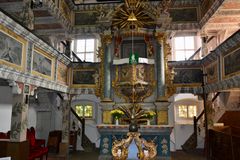 Blick (2) in die Kirche von Oybin…