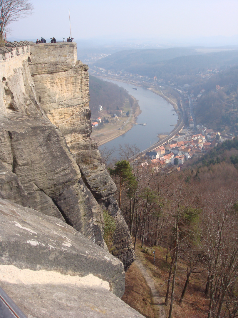 Blick 2 von der Festung Koenigstein