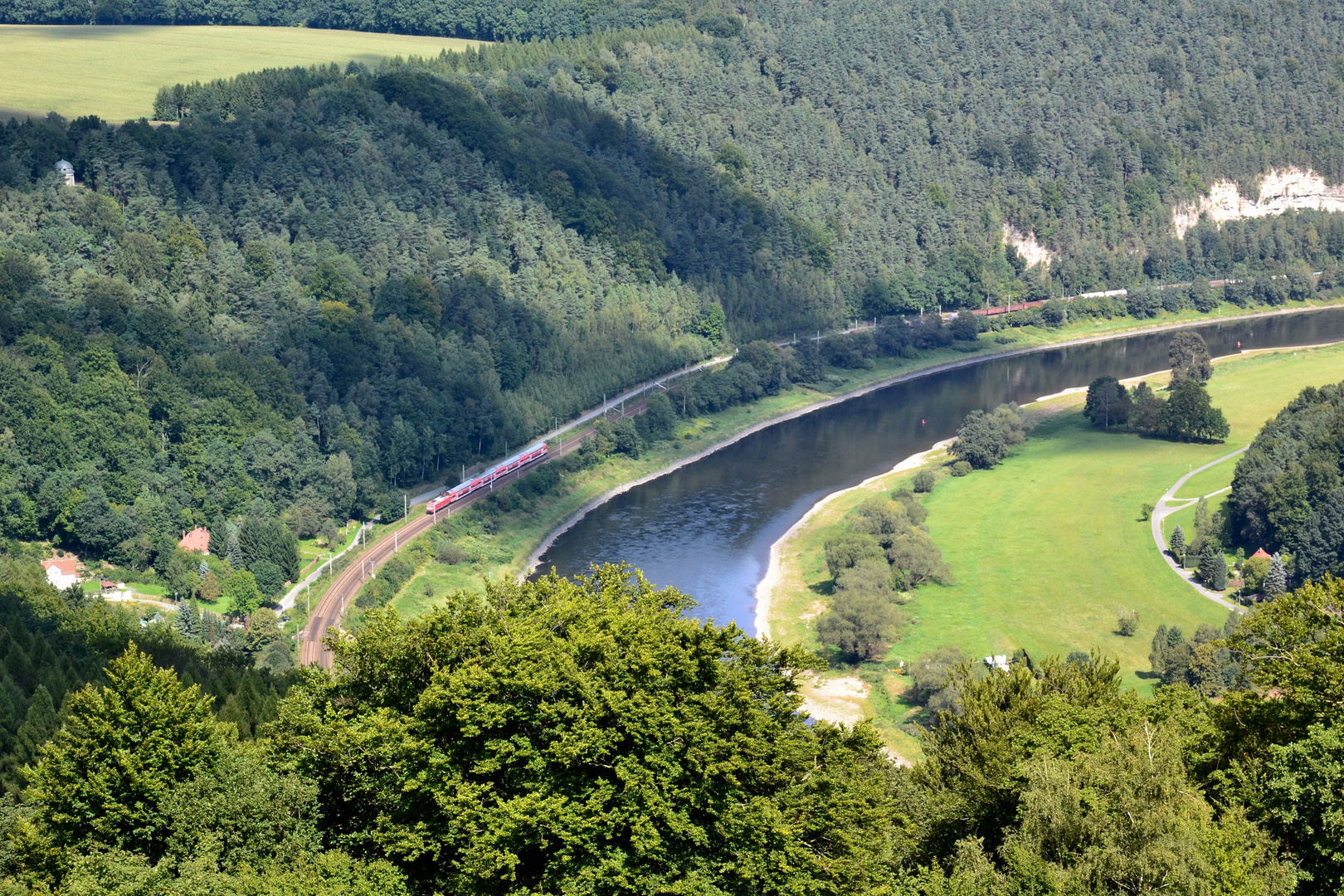 Blick (4) von der Festung Königstein…