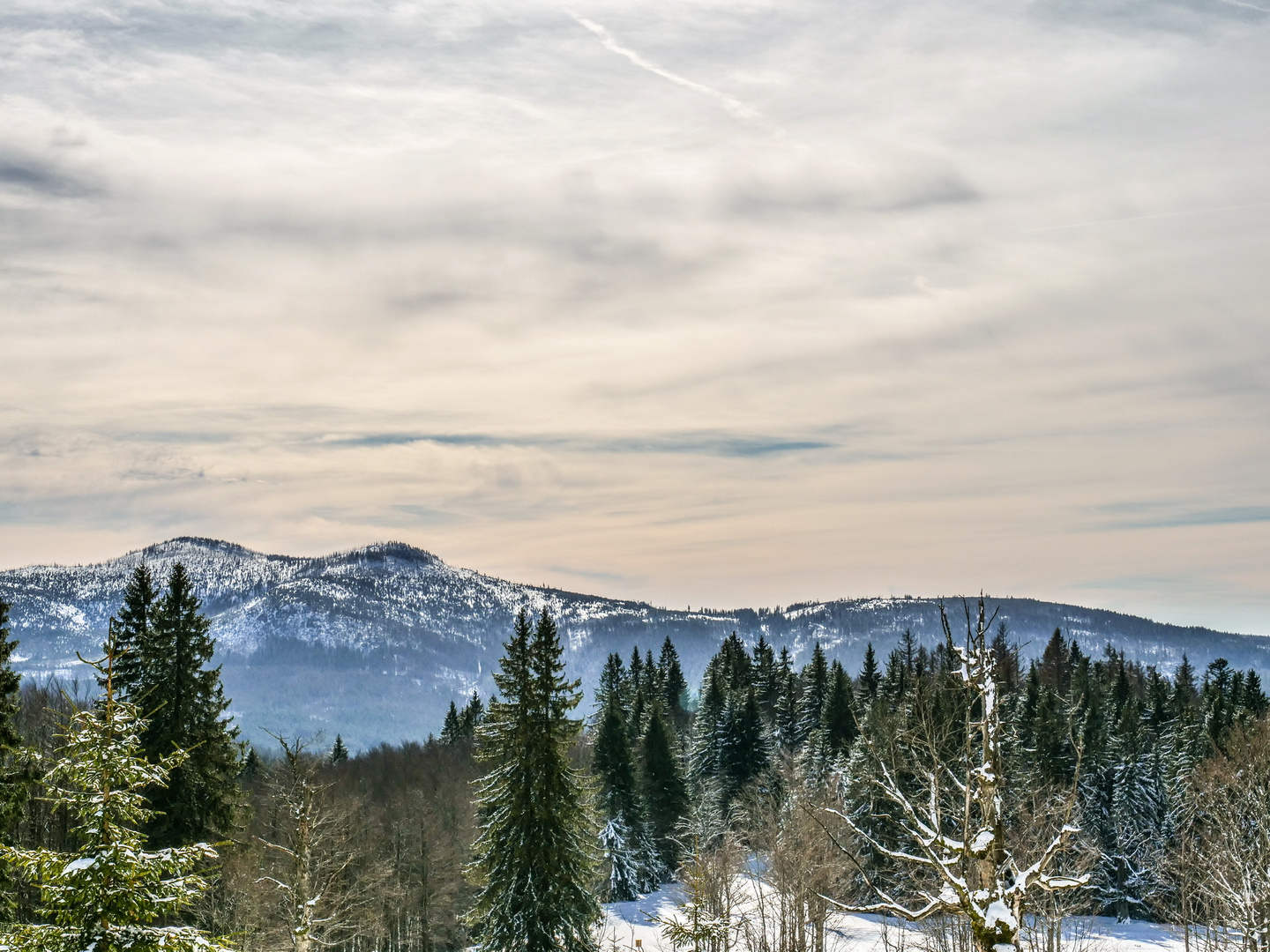 Blick am gr. Rachel 