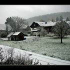 Blick am Morgen vom Balkon