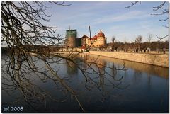 Blick aud das Jagd- und Lustschloss Moritzburg