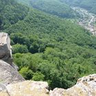 Blick aud das Tal Trifels am Anweiler