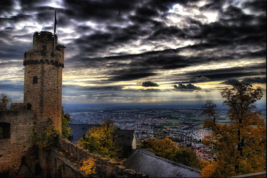 Blick  Auerbach Schloss