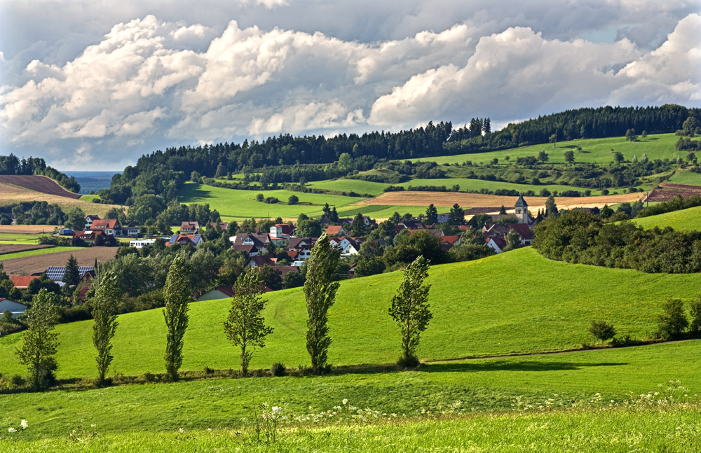 Blick auf Aasen