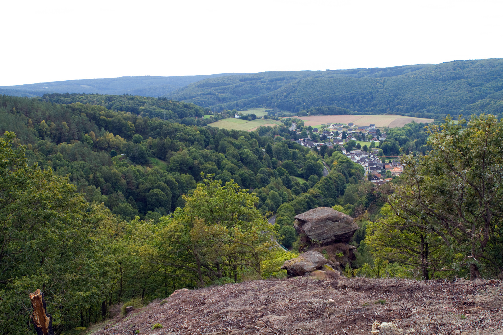 Blick auf Abenden - Rureifel