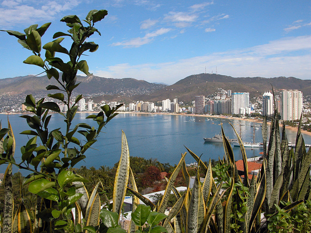 Blick auf Acapulco