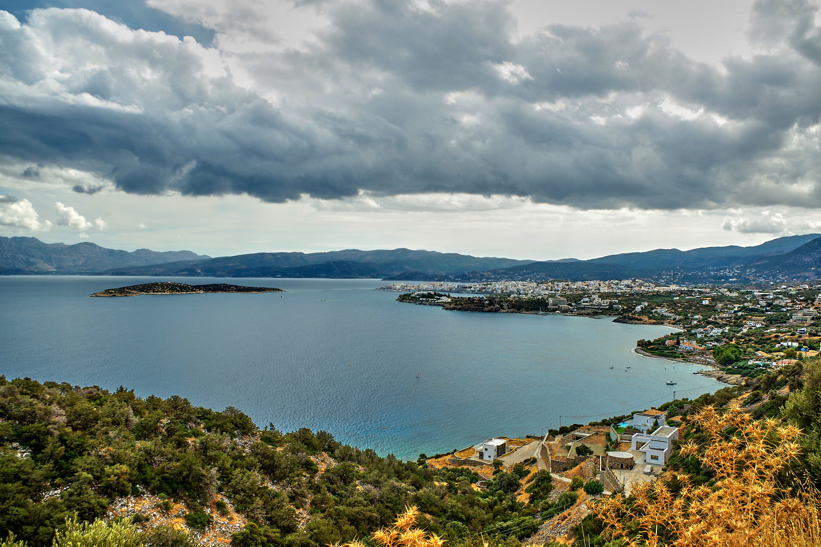 Blick auf Agios Nikolaos