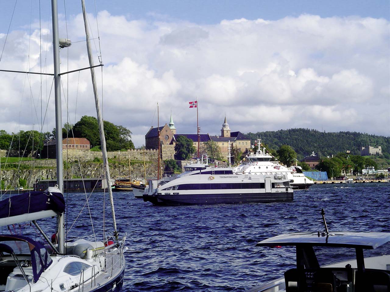 Blick auf "Akershus Festning"