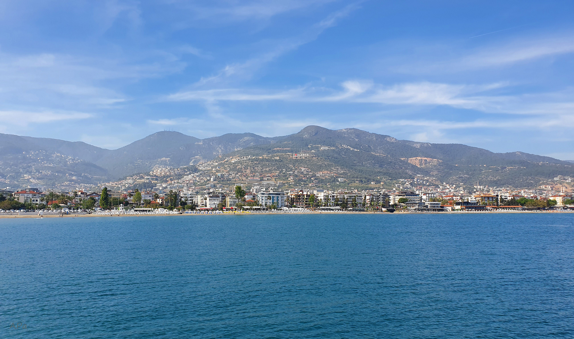 Blick auf Alanya