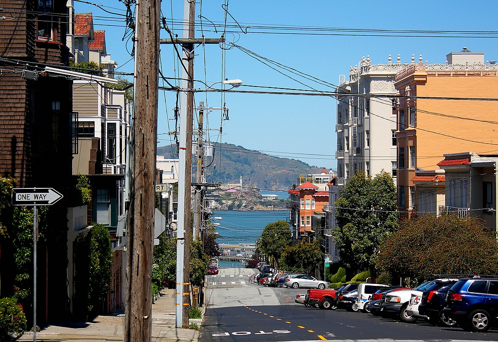 Blick auf Alcatraz