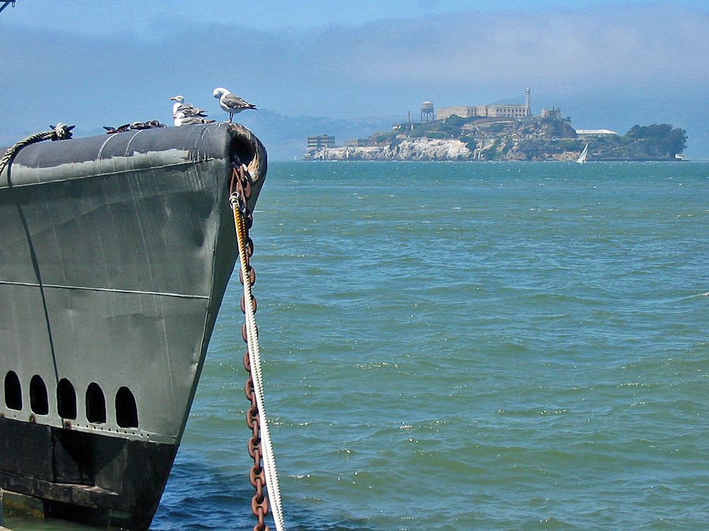 Blick auf Alcatraz