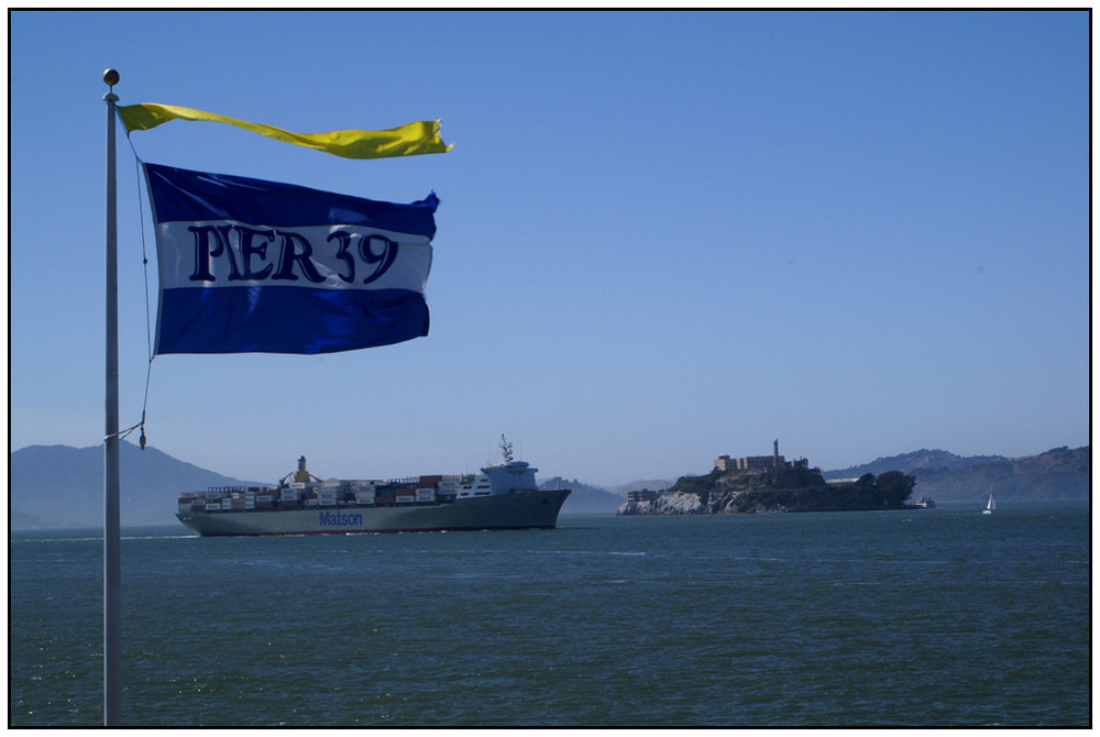 Blick auf Alcatraz