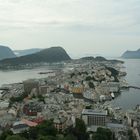 Blick auf Alesund vom Aksla