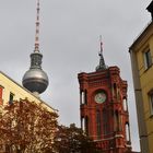 Blick auf Alex und Rotes Rathaus