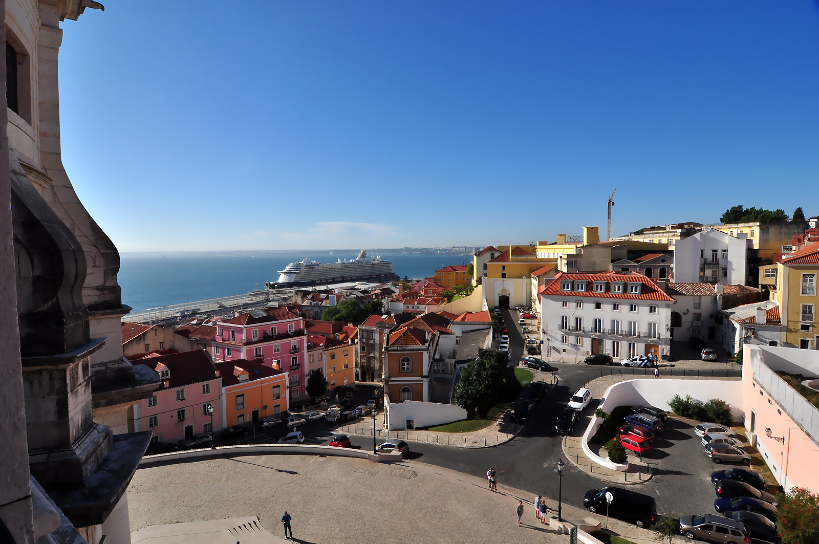 Blick auf Alfama