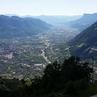 Blick auf Algund und Meran