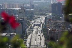 Blick auf Almaty Kasachstan
