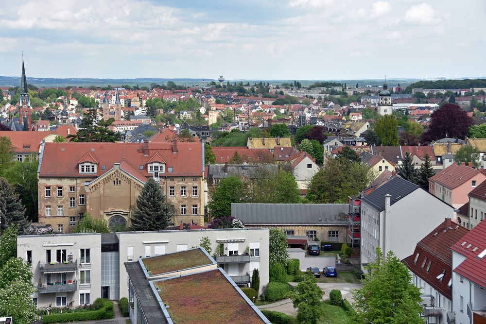 Blick auf Altenburg/Thür.