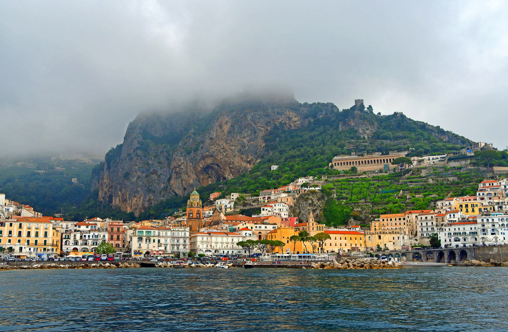 Blick auf Amalfi