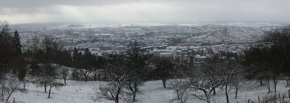 Blick auf Amberg