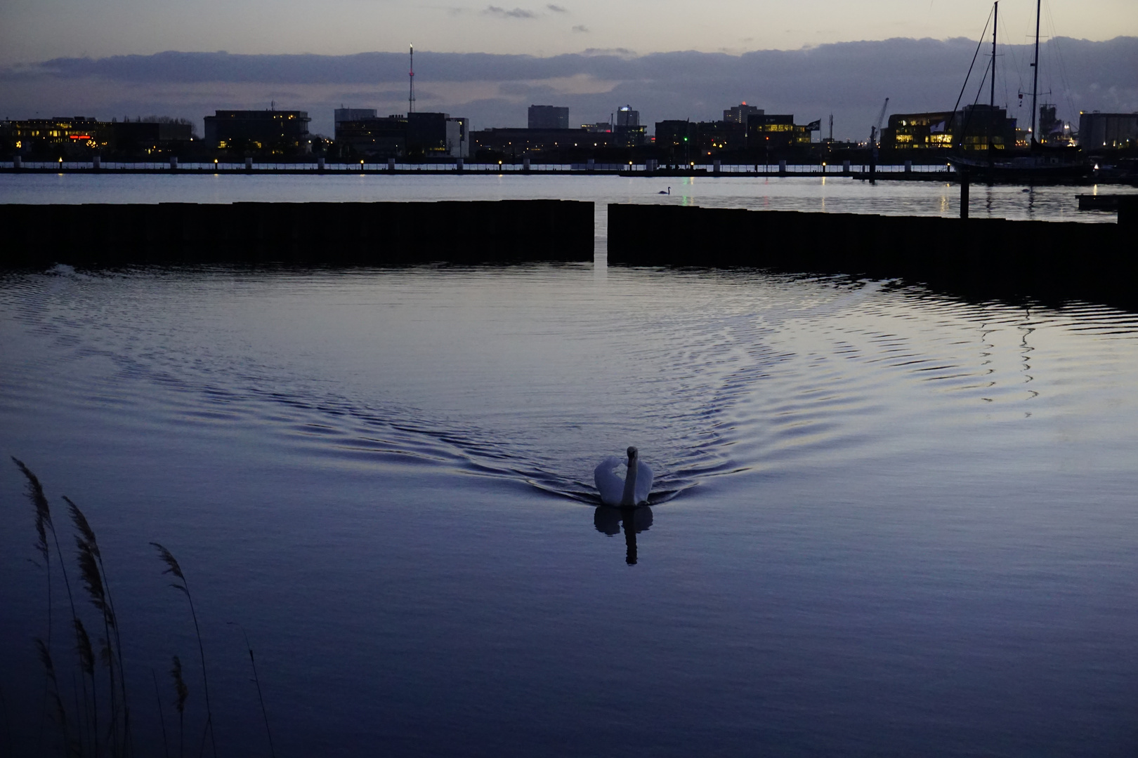 Blick auf Amsterdam