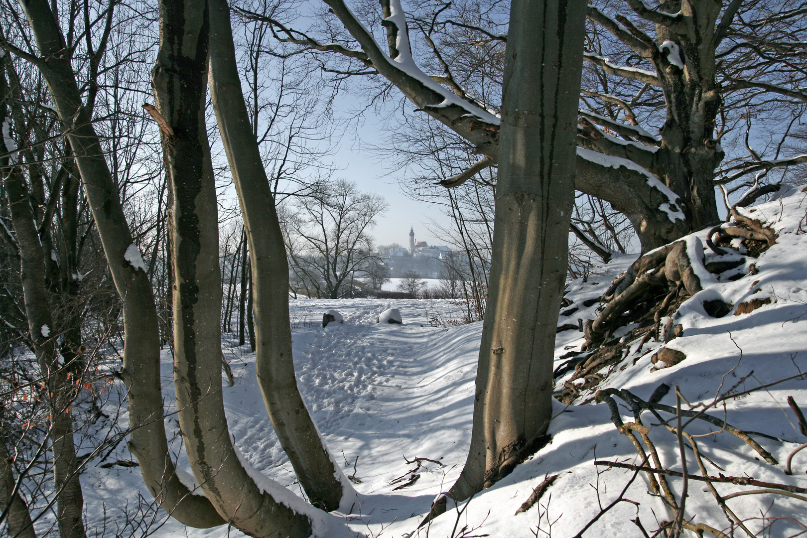 Blick auf Andechs 1