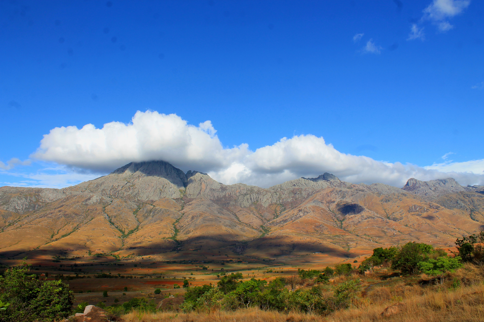Blick auf Andringitra Nationalpark