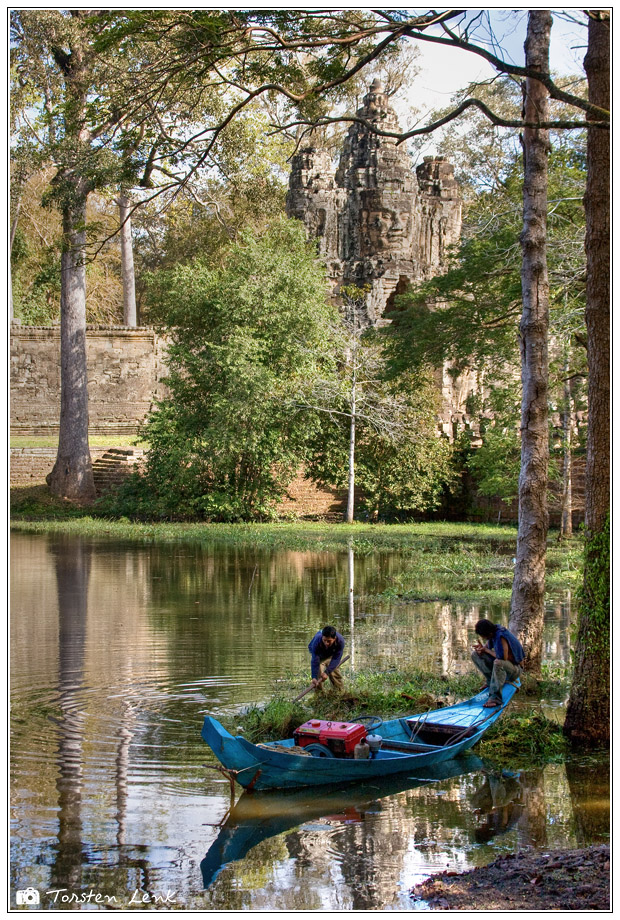 Blick auf Angkor Thom