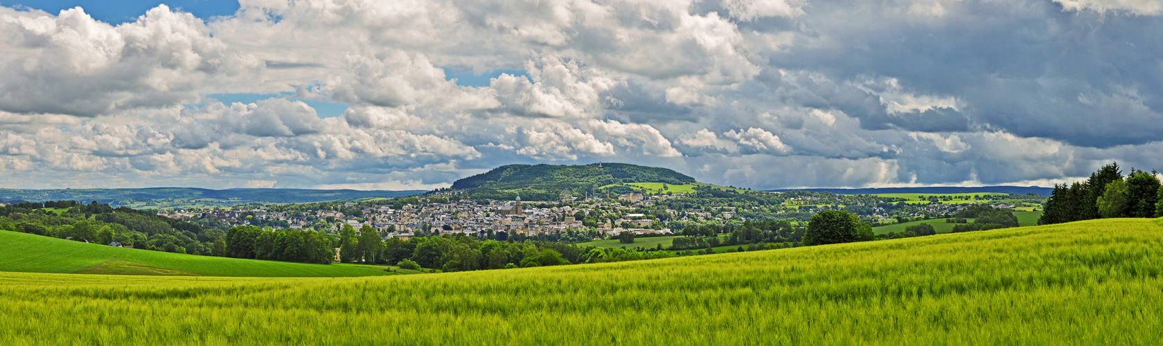 Blick auf Annaberg