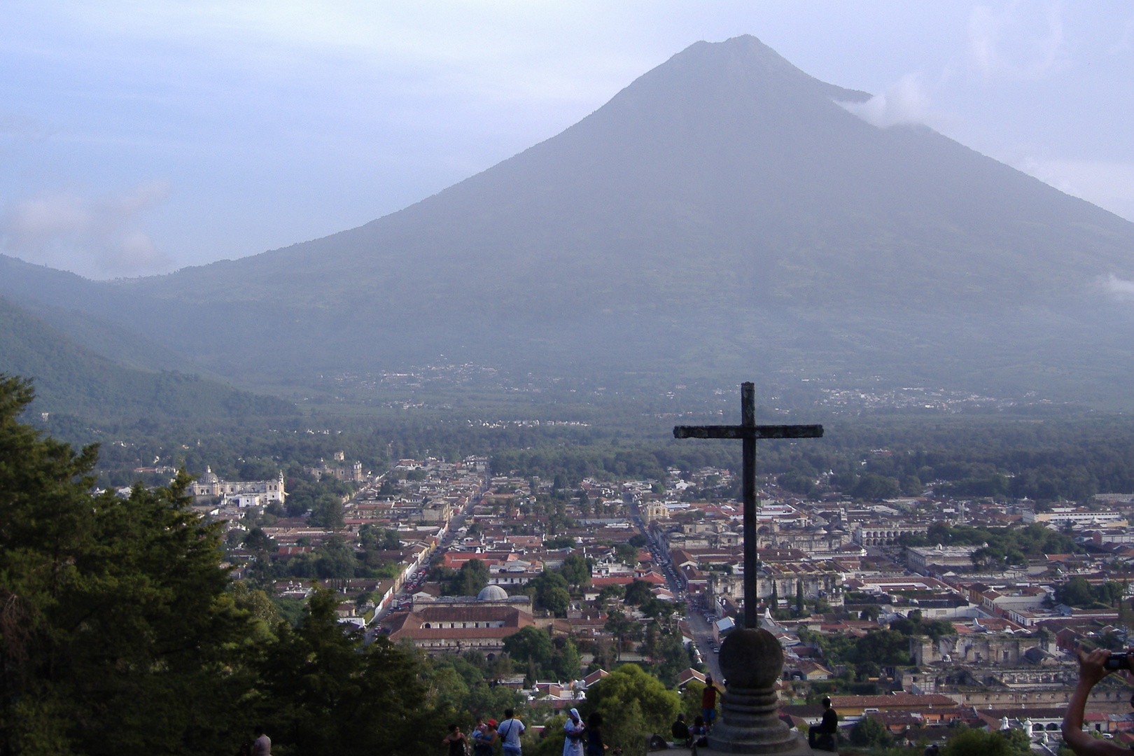 Blick auf Antigua, Guatemala