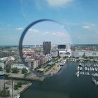 Blick auf Antwerpen