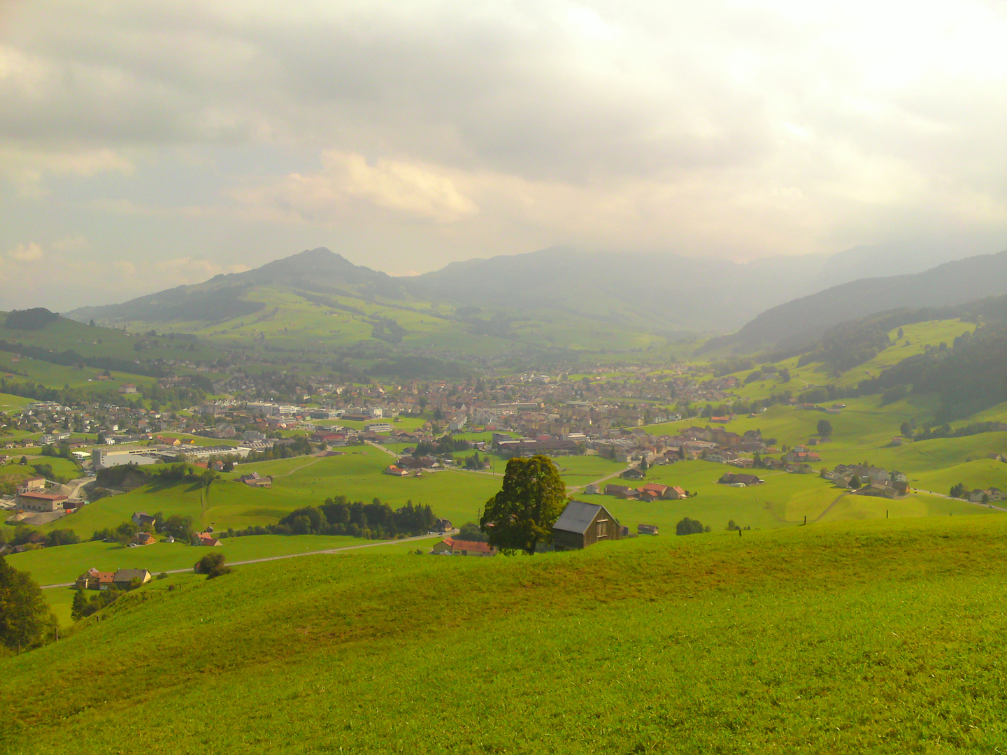 Blick auf Appenzell Stadt