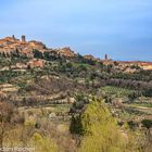 Blick auf Arezzo in der Toskana