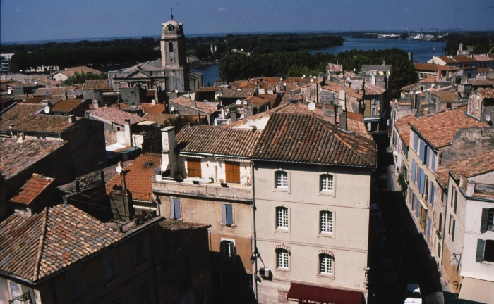 Blick auf Arles