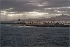 Blick auf Arrecife...