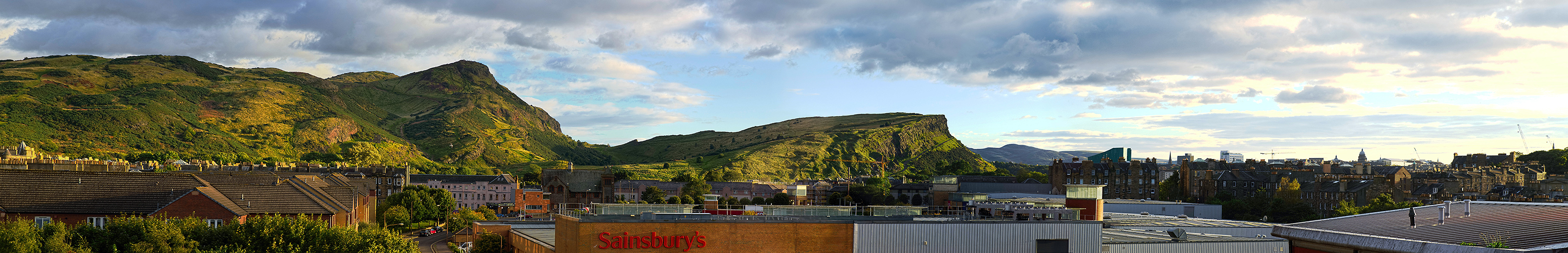 Blick auf Arthur’s Seat