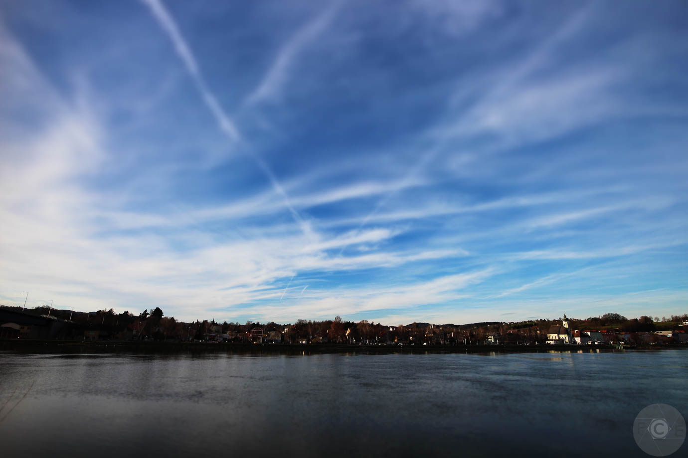 Blick auf Aschach an der Donau