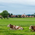 Blick auf Aschau