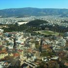 blick auf athen