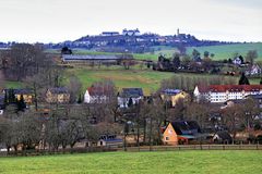 Blick auf Augustusburg