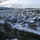 Blick auf Aumenau im Winter