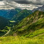 Blick auf Baad vom Hochstarzel