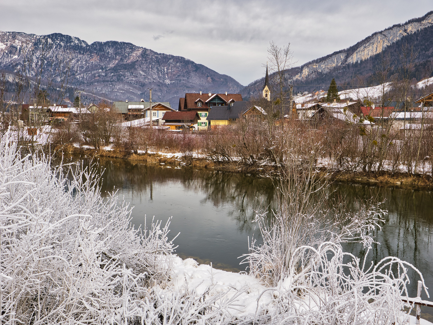 Blick auf Bad Goisern