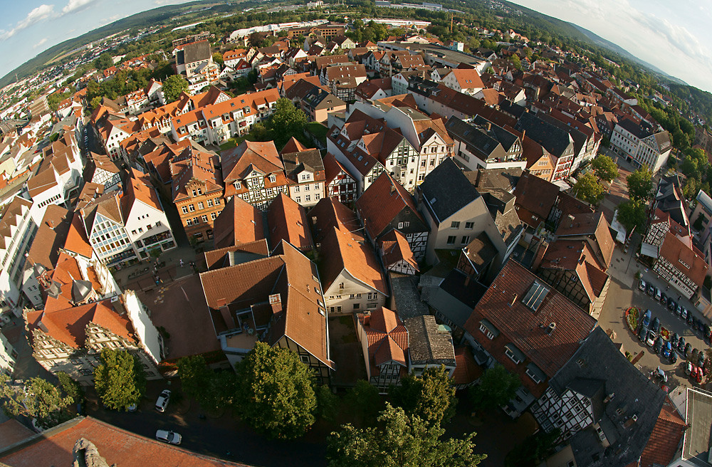 Blick auf Bad Hersfeld Foto & Bild architektur, stadtlandschaft