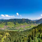 Blick auf Bad Hindelang